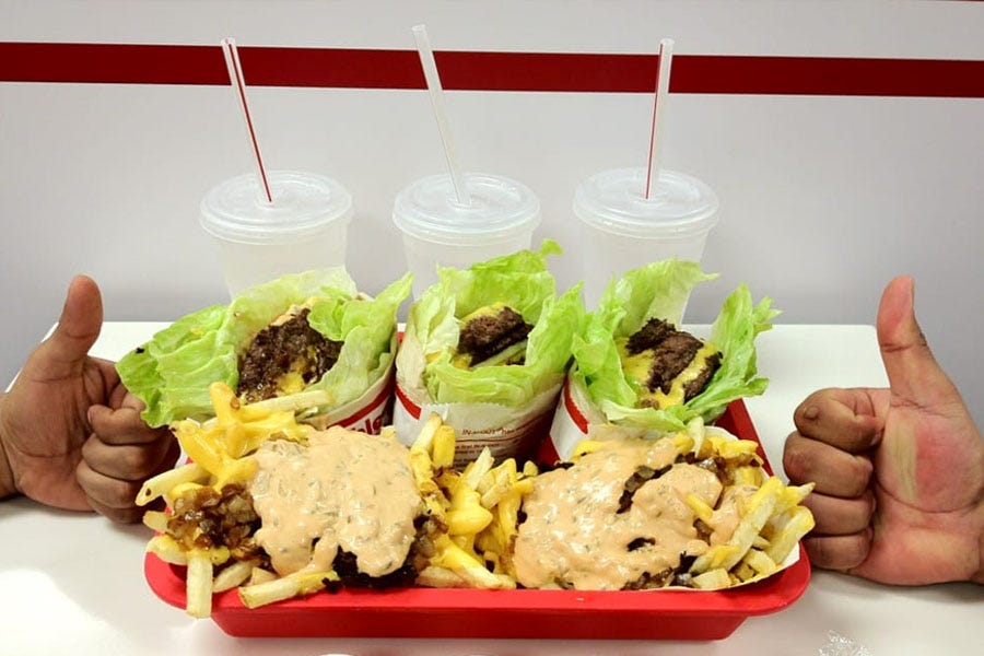 A picture of a person following the ketogenic diet