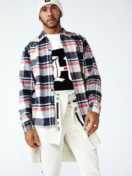 lewis hamilton tommy hilfiger new collection