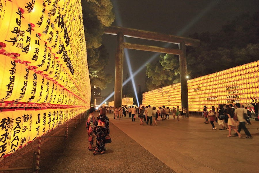 Summer S Mitama Festival How Yasukuni Shrine Honors The Dead By Donny Kimball A Different Side Of Japan