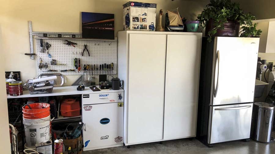 Diy Garage Storage Cabinet Project In San Clemente California