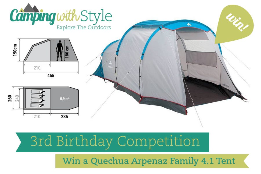 quechua arpenaz family 4.1 tent review