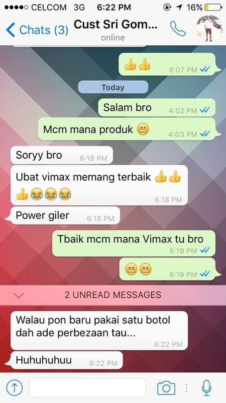 Image result for testimoni vimax