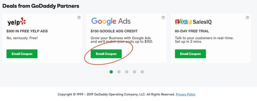 5 cách nhận mã Google Ads Coupon năm 2020 3