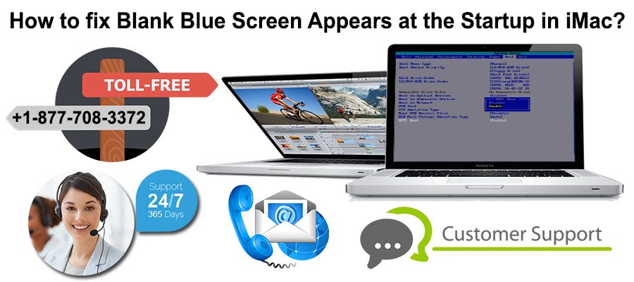 Caius flyde Barry How to fix Blank Blue Screen Appears at the Startup in iMac? | by Apple  Technical Support | Medium
