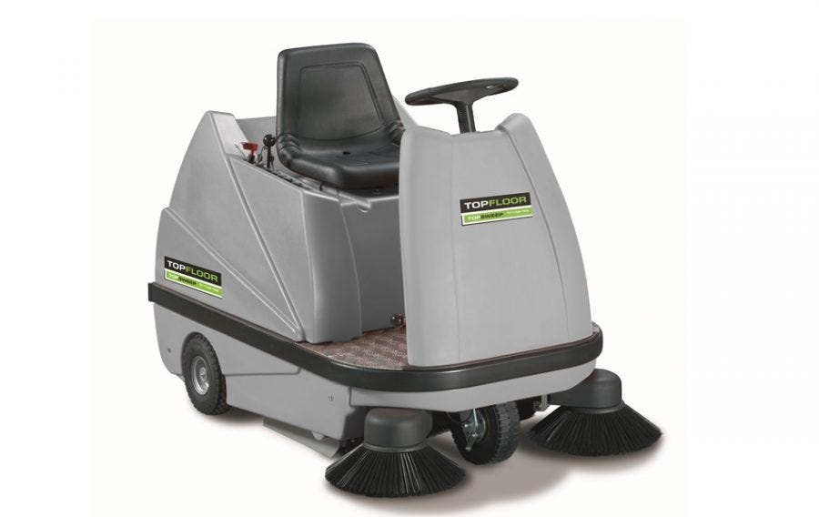 Ride On Floor Sweeper With Minimal Filter Maintenance