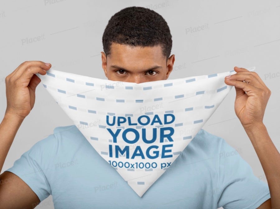 Download 30 Bandana Mockup Pictures Free Psd Mockup Free Design Templates
