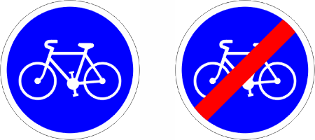 Code la route à vélo : les panneaux | by Solene | Cyclofix