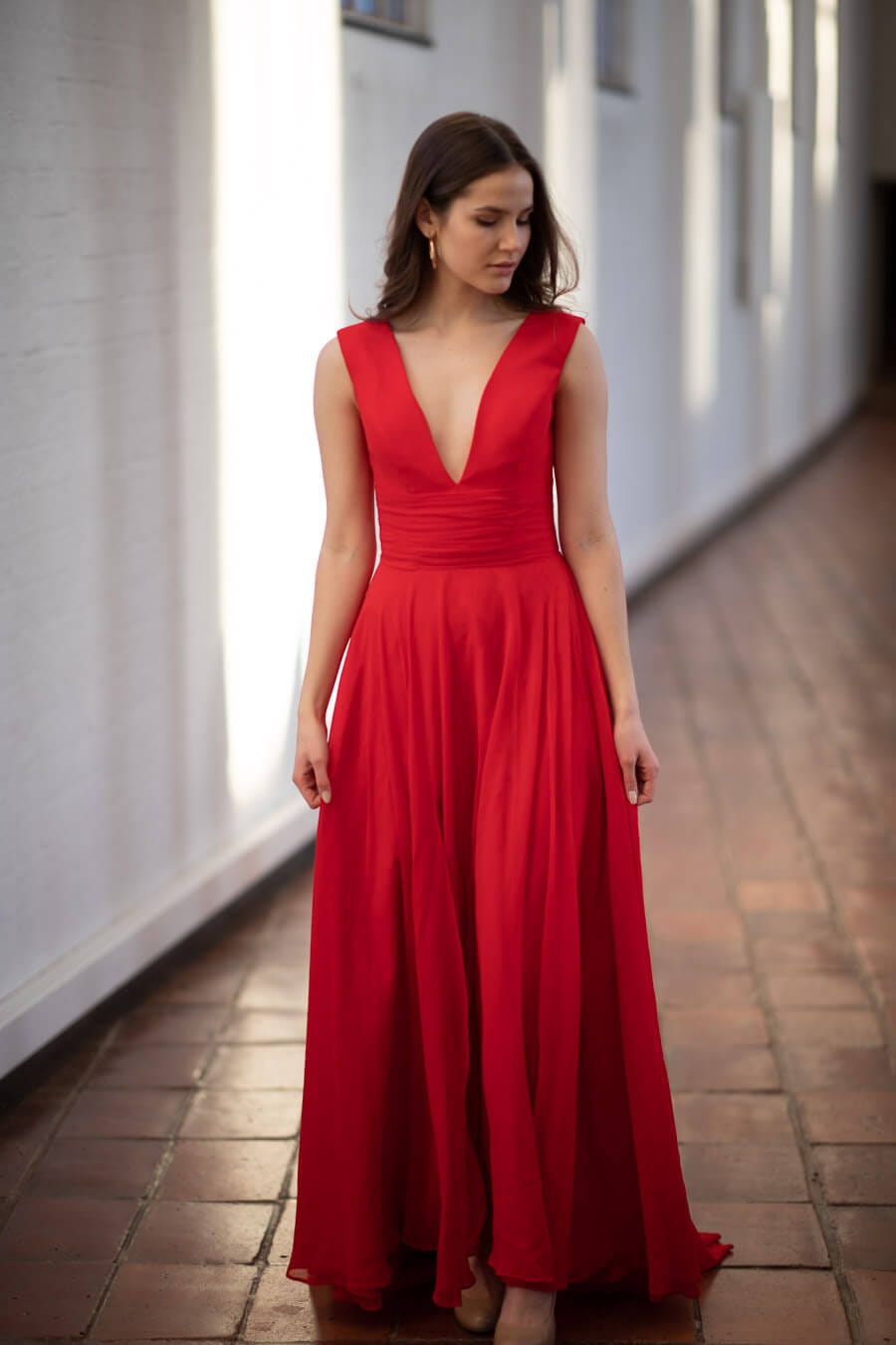 flattering evening gowns