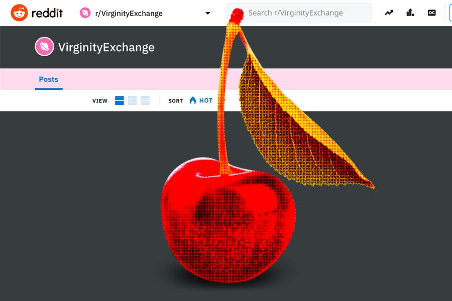 What It s Like To Pop Your Cherry On Reddit s Virginity Exchange By 