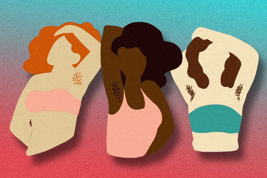 Why Do Men Fear Women S Armpit Hair Mel Magazine Medium
