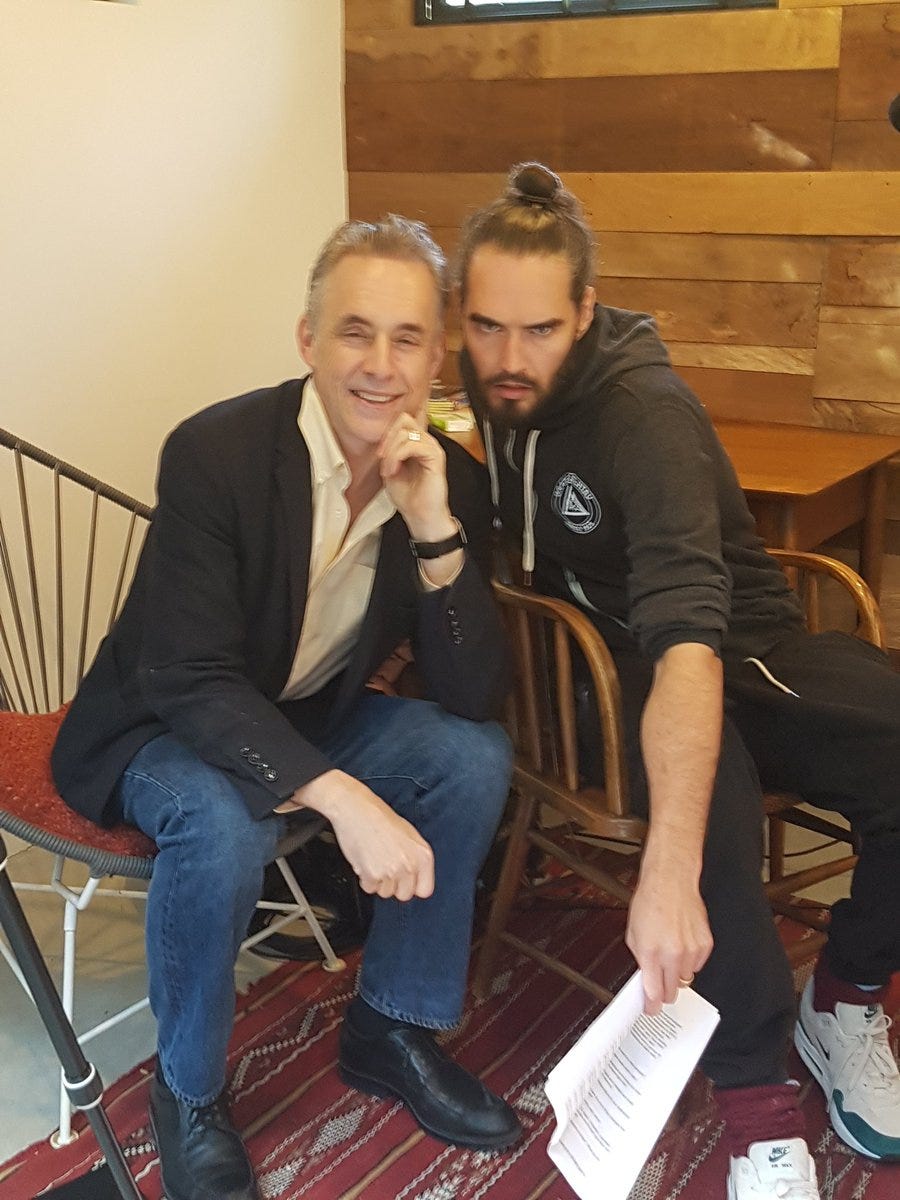 Jordan Peterson vs. Russell Brand | by Andrew Sweeny | Medium