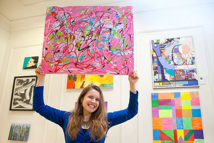 How This Startup Is Spreading Happiness Through Art By Caitlin Ner Profiles In Entrepreneurship Pie Medium