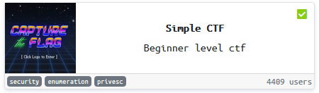 Simple CTF — TryHackMe. Hello my fellow hackers. Today we are… | by ...