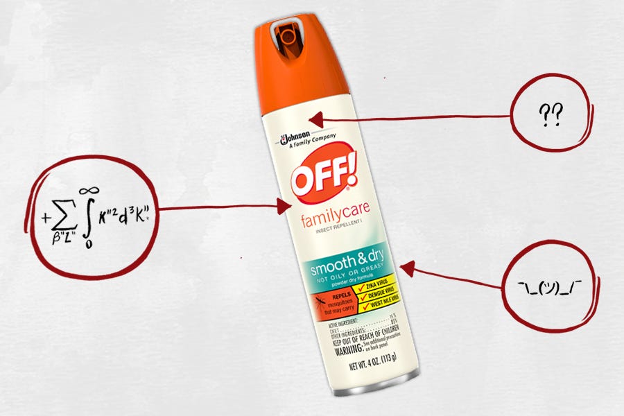 What S In This Off Insect Repellent By Ian Lecklitner Mel Magazine Medium What S In This Off Insect Repellent By Ian Lecklitner Mel Magazine Medium