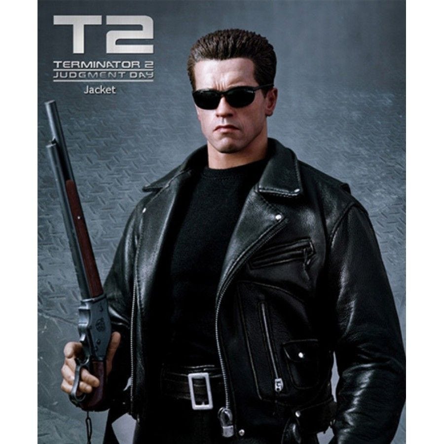 terminator leather jacket brand