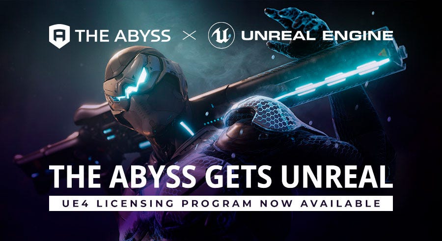 The Abyss Gets Unreal The Abyss Is Now Offering Its Partner By The Abyss Team The Abyss Platform Medium