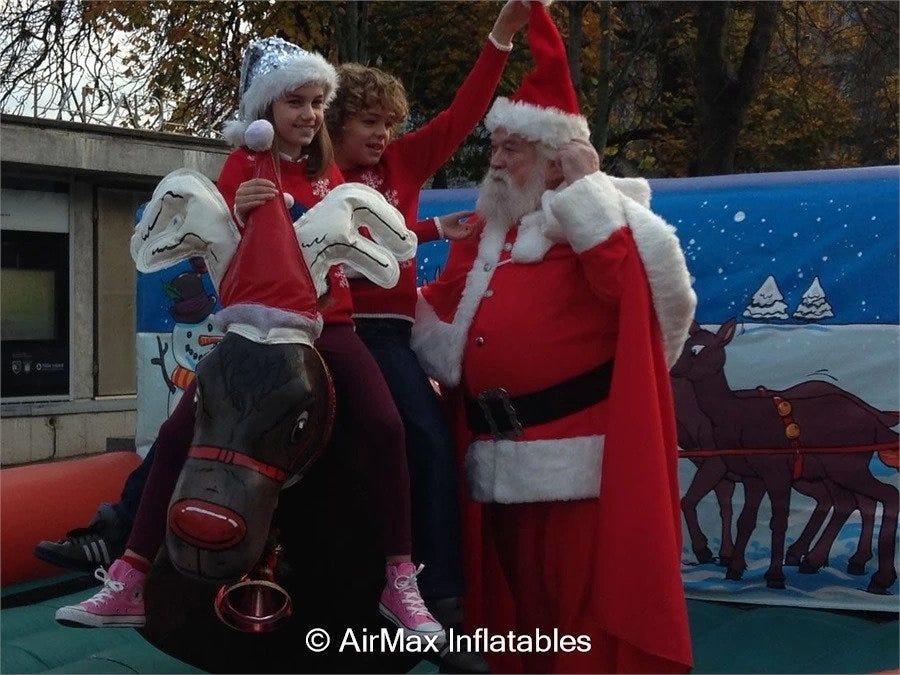 Santa For Hire -Airmax Inflatables | by James Oakey | Medium