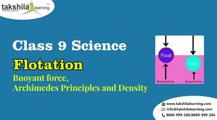 Buoyant force, Archimedes Principles and Density Class 9 Science by Sharon Anand Medium