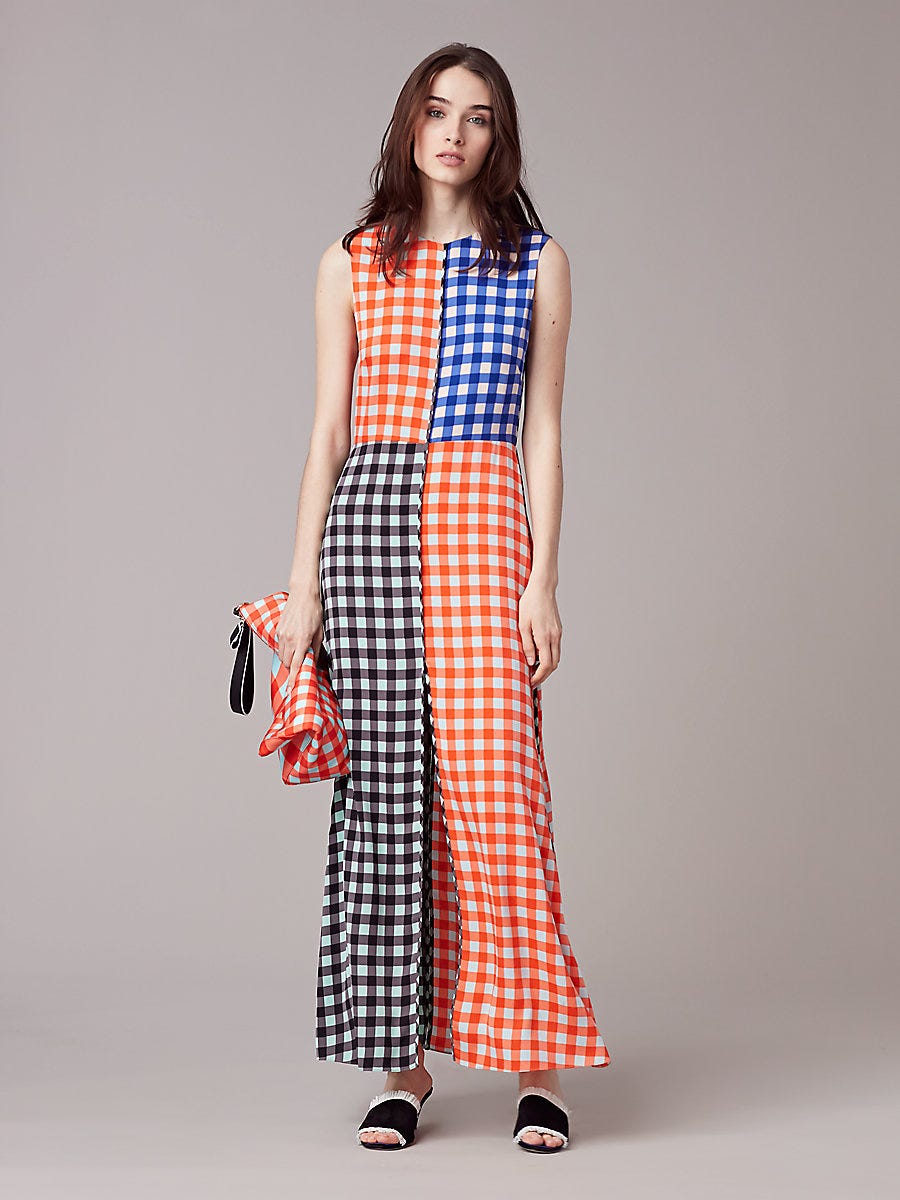 trip in a summer dress