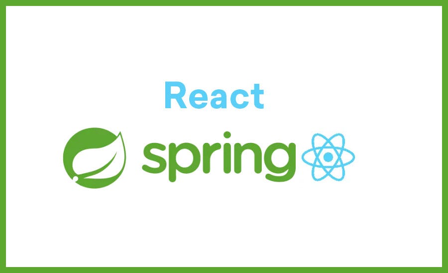 Full Stack Web App: ReactJs + Spring Boot | by Samih Sghier | Augie Market  Team Oriole | Medium