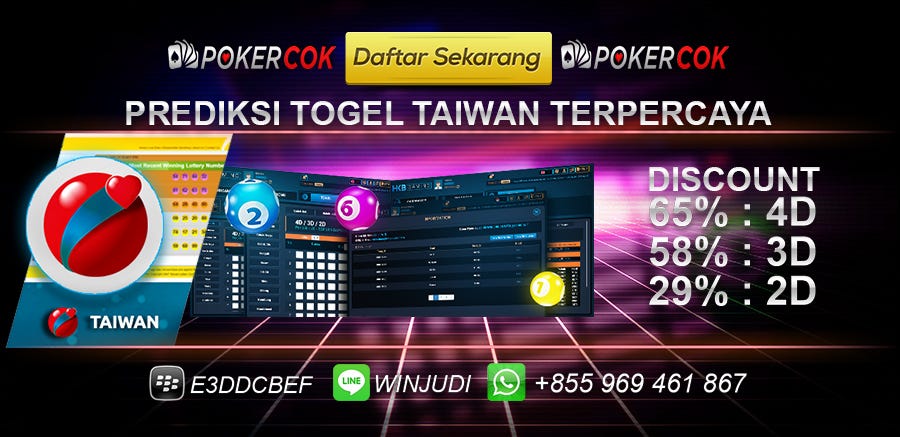 Togel Taiwan Hari Ini Result
, Prediksi Bocoran Angka Jitu Togel Taiwan Hari Ini Minggu 2 Juni 2019 By Istana Mimpi Medium