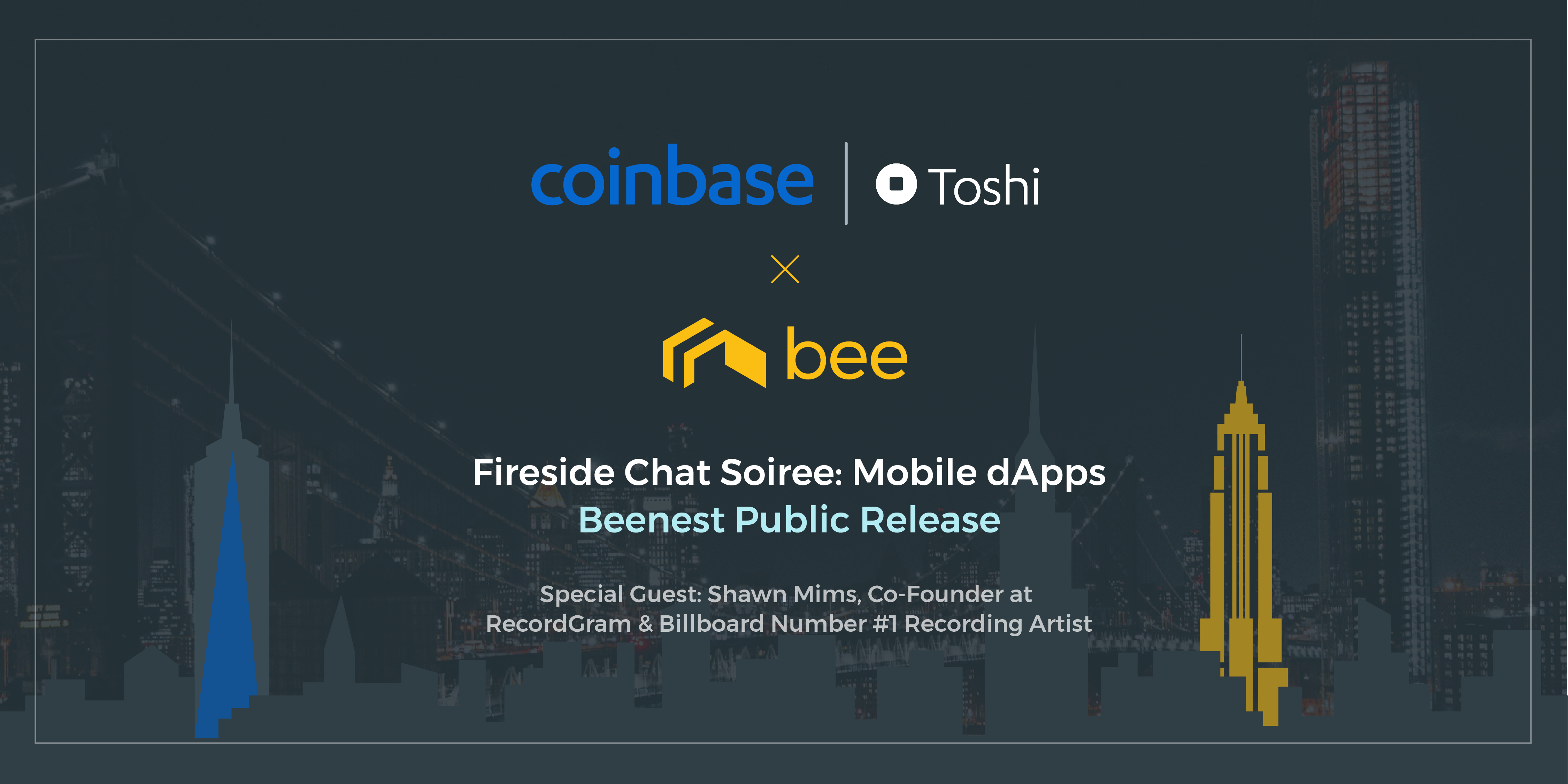 Bee Token & Toshi (Coinbase) Host Fireside Chat on Mobile ...