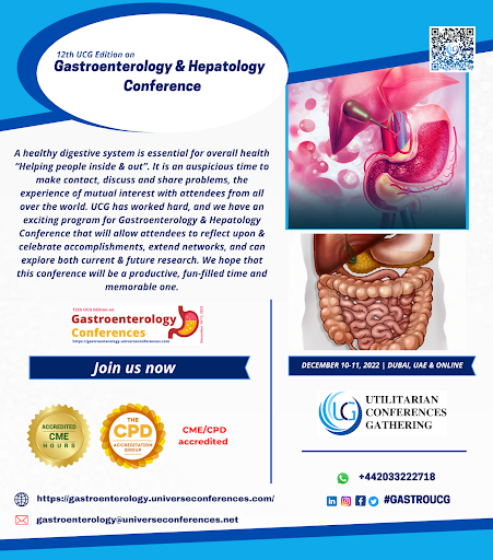 Gastroenterology Utilitarian Conference May 11-12, 2020|Berlin, Germany