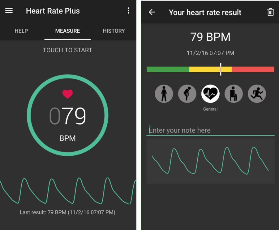 app to measure bpm