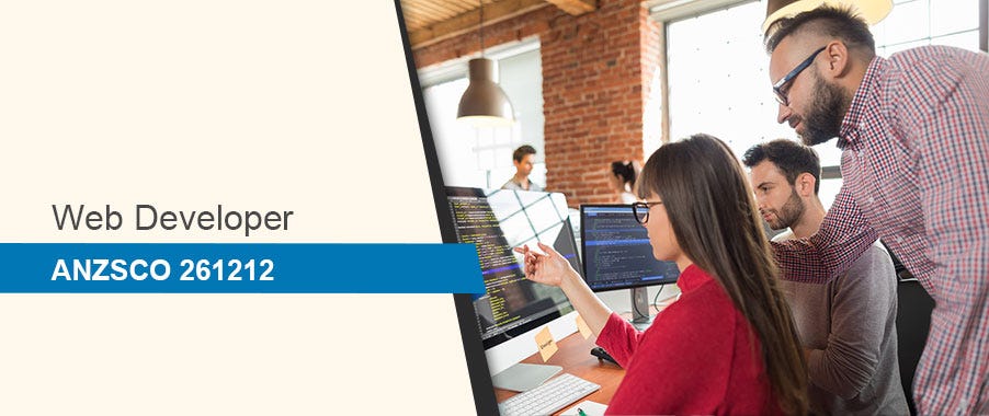 Web Developer Anzsco 261212 Description By Acsrplaustralia Medium