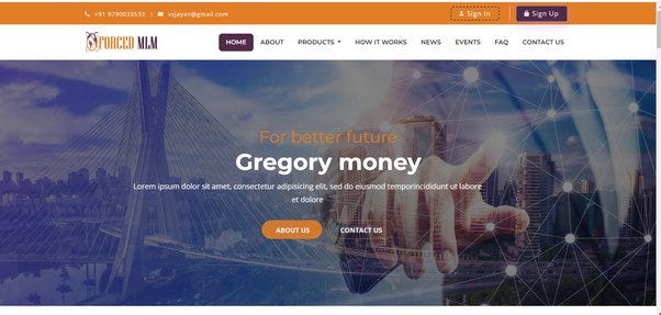matrix ecommerce mlm demo