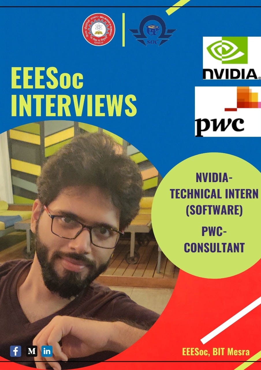 NVIDIA Corporation- Software Intern Interview | by EEESoc, BIT Mesra |  Medium