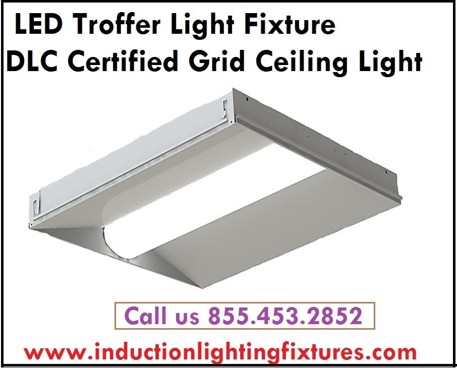 Led Troffer Light Fixture Induction Lighting Fixtures