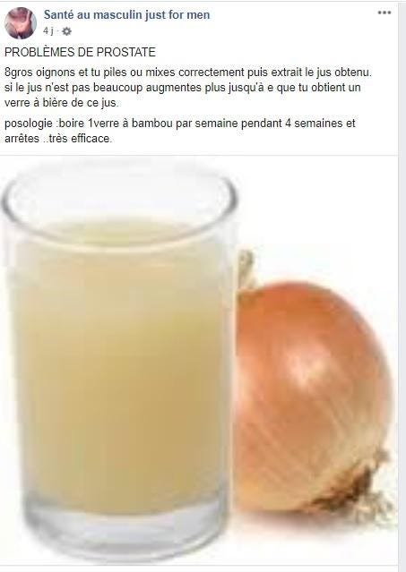 FAUX: Boire du jus d’oignon ne soigne pas la prostate | by PesaCheck ...