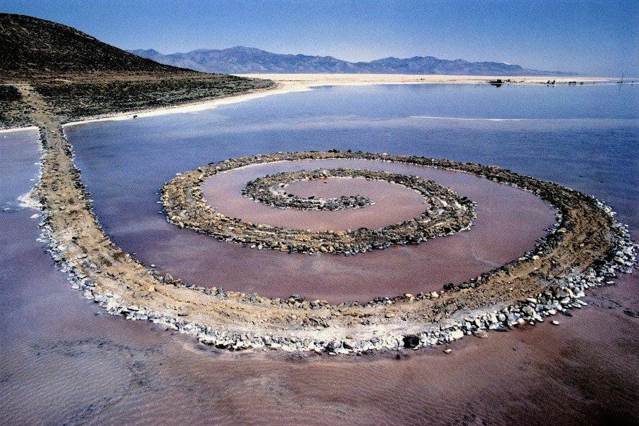 Land Art Robert Smithson Robert Smithson January 2 1938 July By Exposition Art Blog Medium