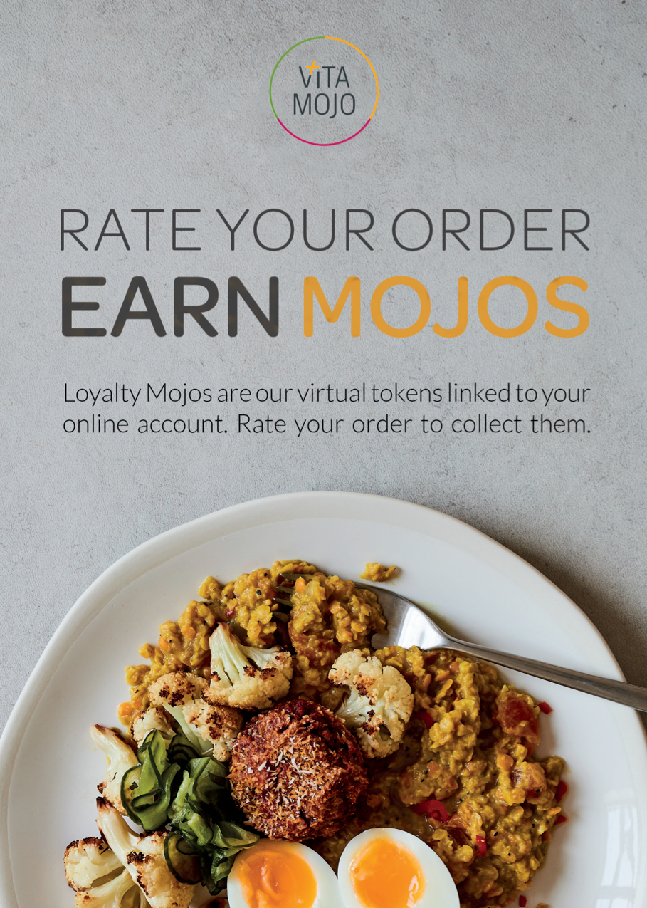 Our new loyalty scheme: Mojos. Here you’ll find all the information on