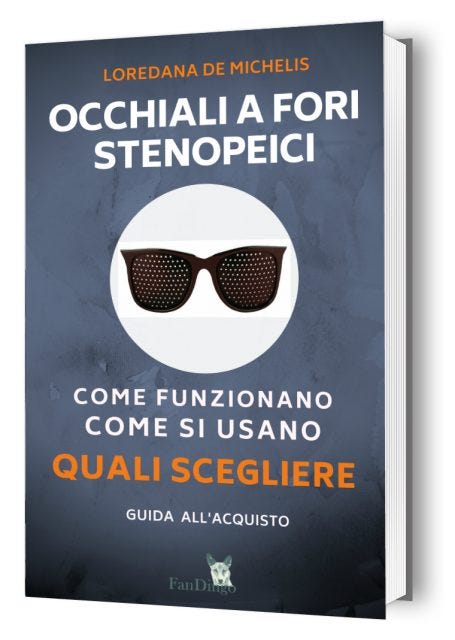 Occhiali a fori stenopeici: fori conici, cilindrici o piramidali? | by  Loredana de Michelis | Medium