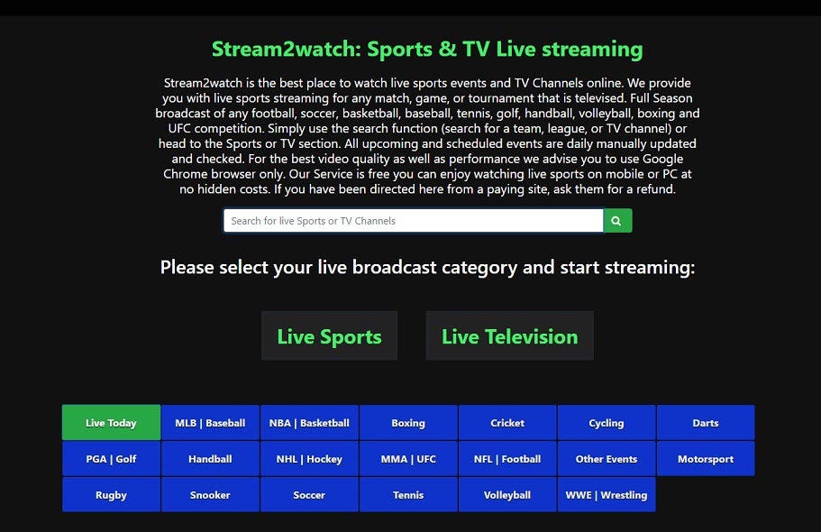 live tv sx f1