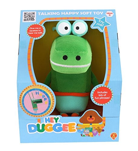 hey duggee soft talking toy