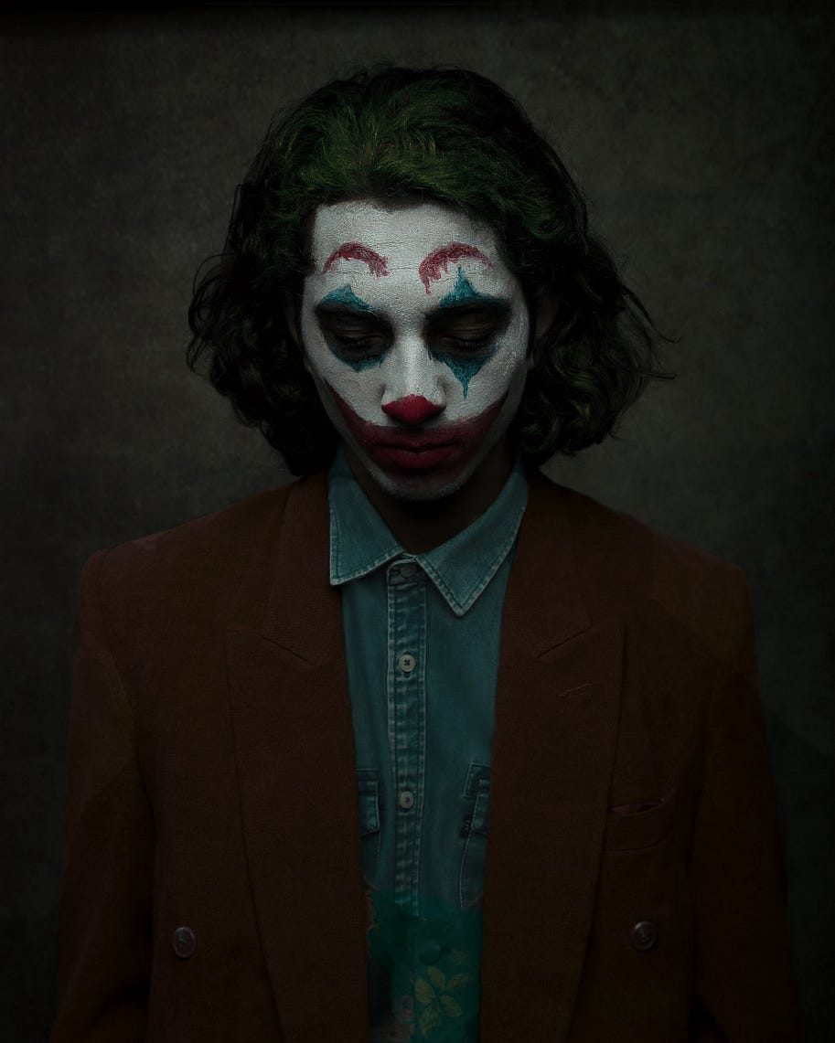 Image of the Joker as Villain