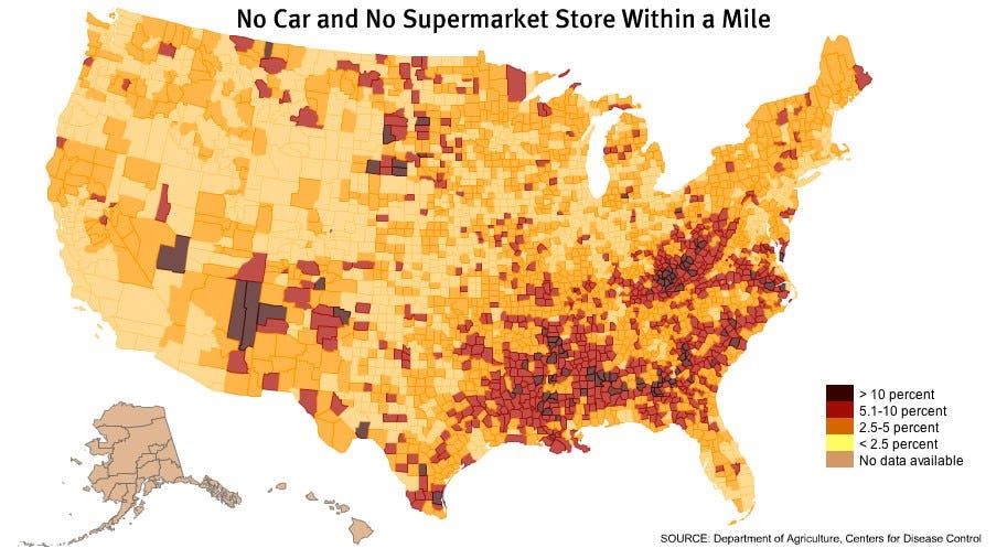 Food Deserts in Memphis, TN. An analysis of food insecurity among… | by