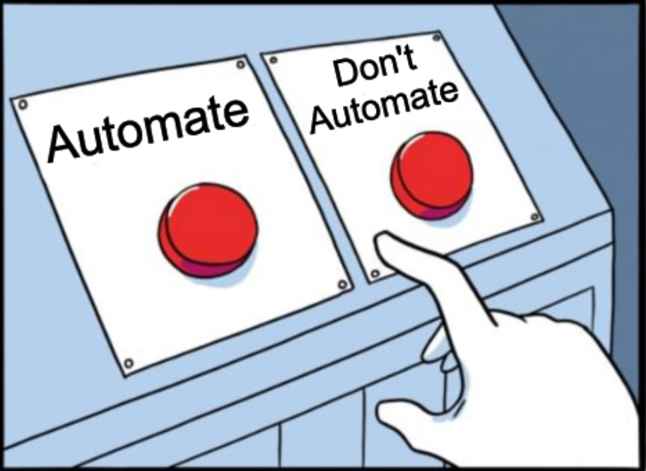 Making a decision: Should I Automate? Or maybe not? | by Team Merlin |  Government Digital Services, Singapore | Medium