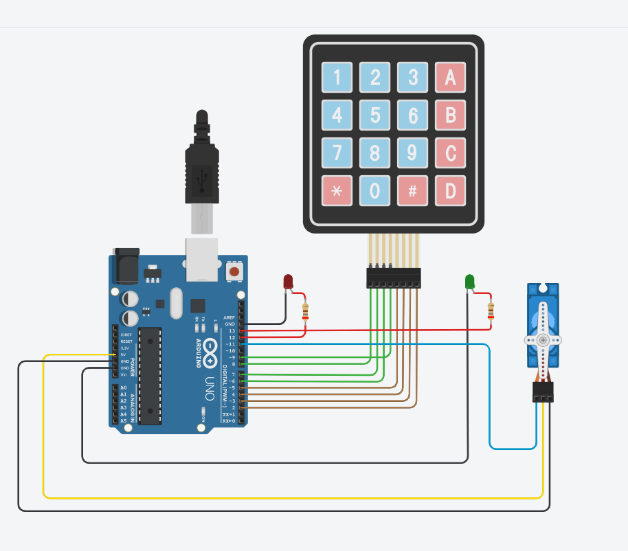Password protected Door Locking System | by Sachinm | Medium