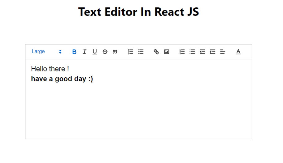 How To Build A Text Editor In React JS By Aalam Info Solutions LLP 