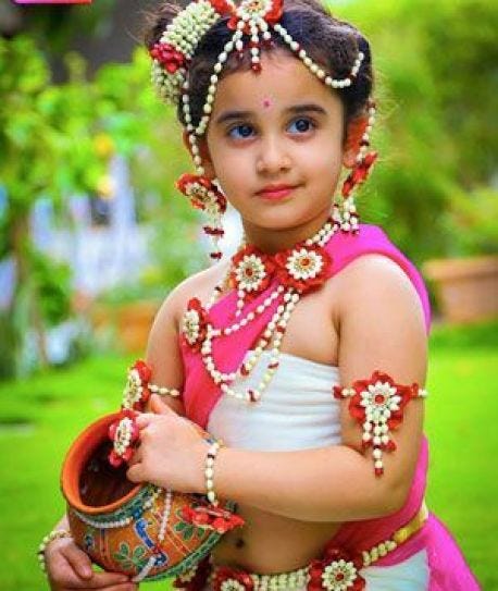 radha dress for girl