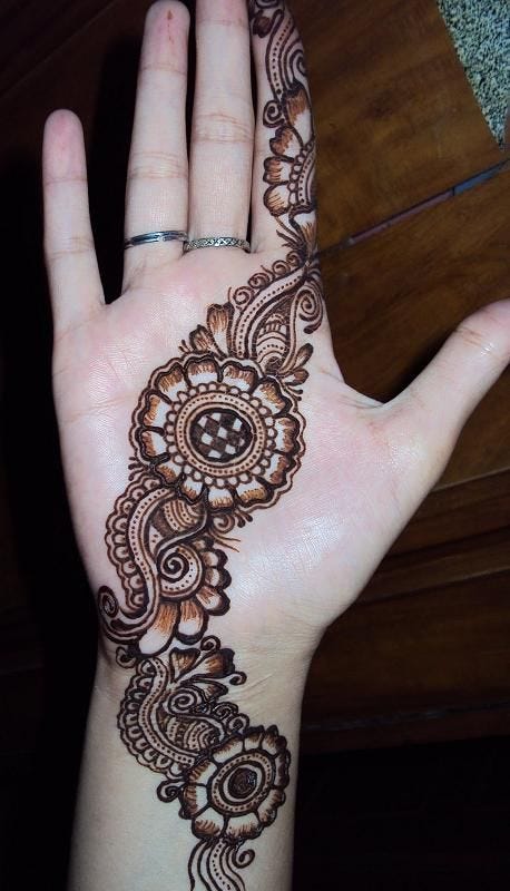 27 Latest Simple Mehndi Designs For Raksha Bandhan 19 By Diksha Mittal Medium