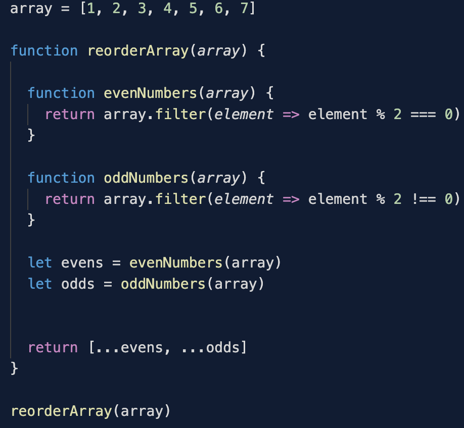 Filtering Arrays in JavaScript. I'm going to start by stating my end… | by  Nicholas Stano | Medium
