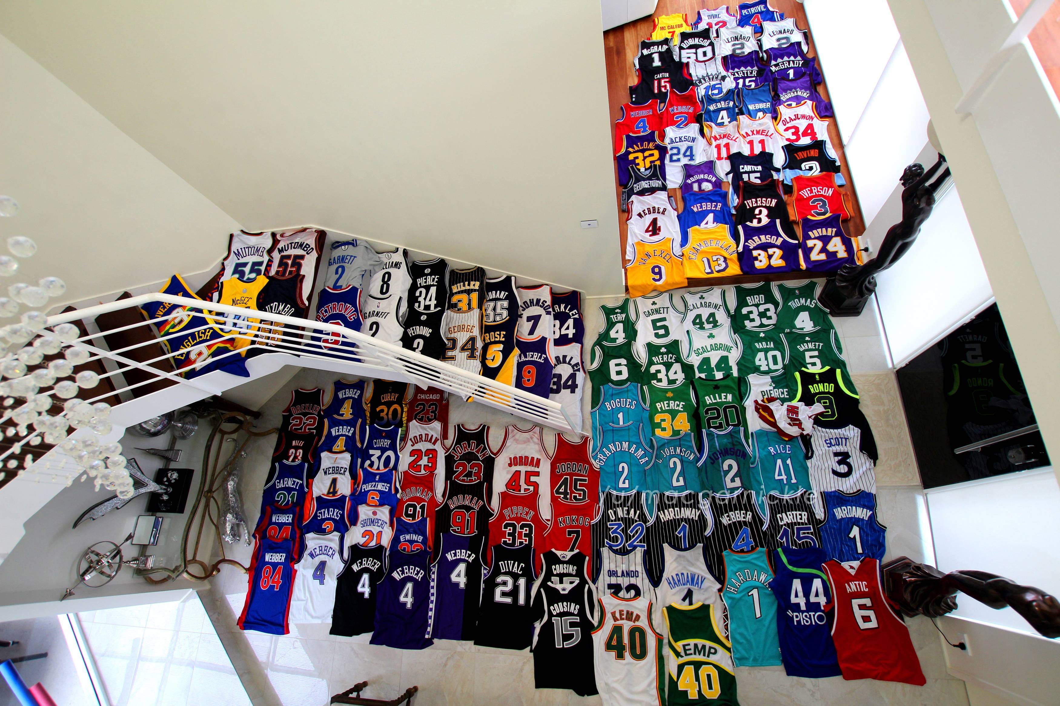 nba jersey collection