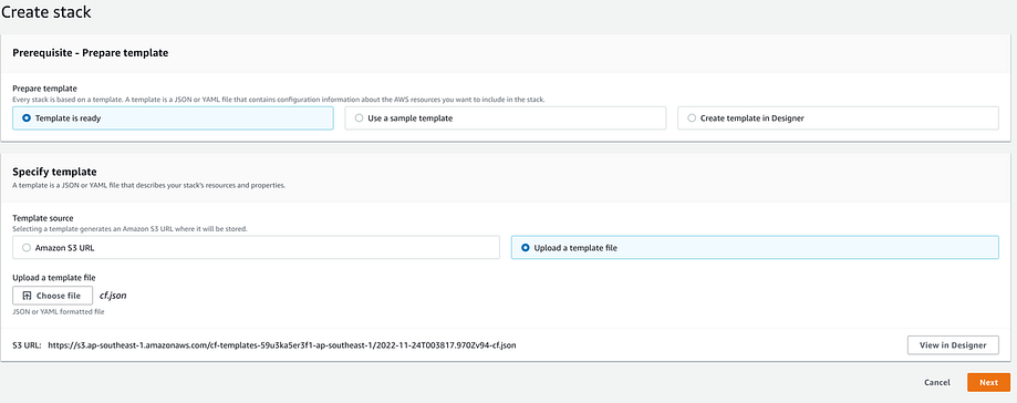 Create a Stack on the UI page.
