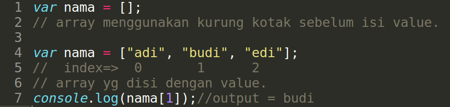 Bermain array || JS. Array? | by Does Programmer | Medium