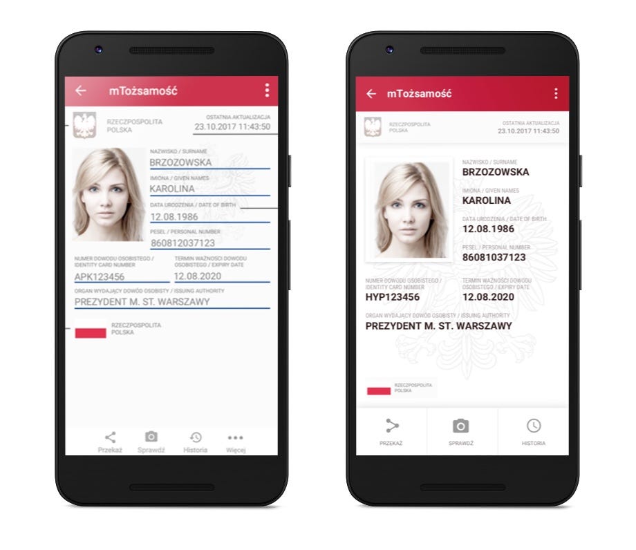 Mobywatel Polish National Id App Redesign By Michal Malewicz Hype4academy Medium